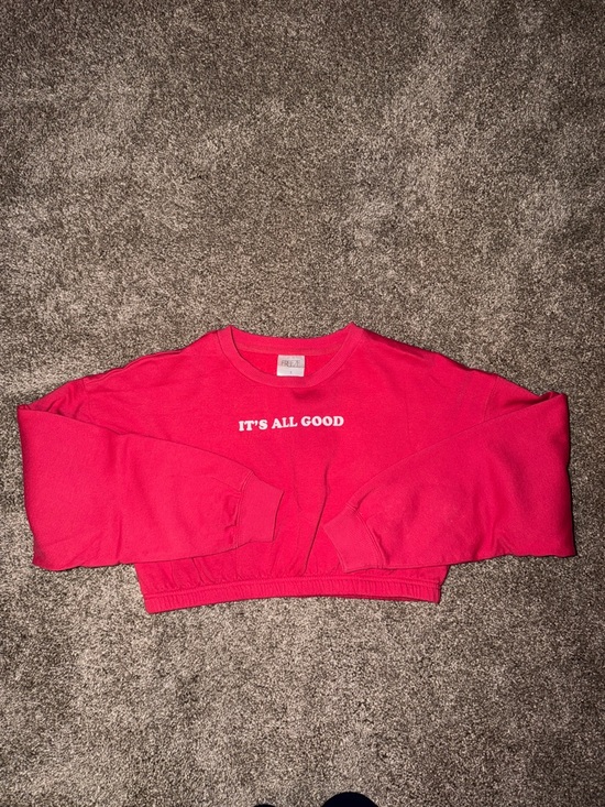 Freeze Tops - Freeze Cropped Sweatshirt "It's All‎ Good"